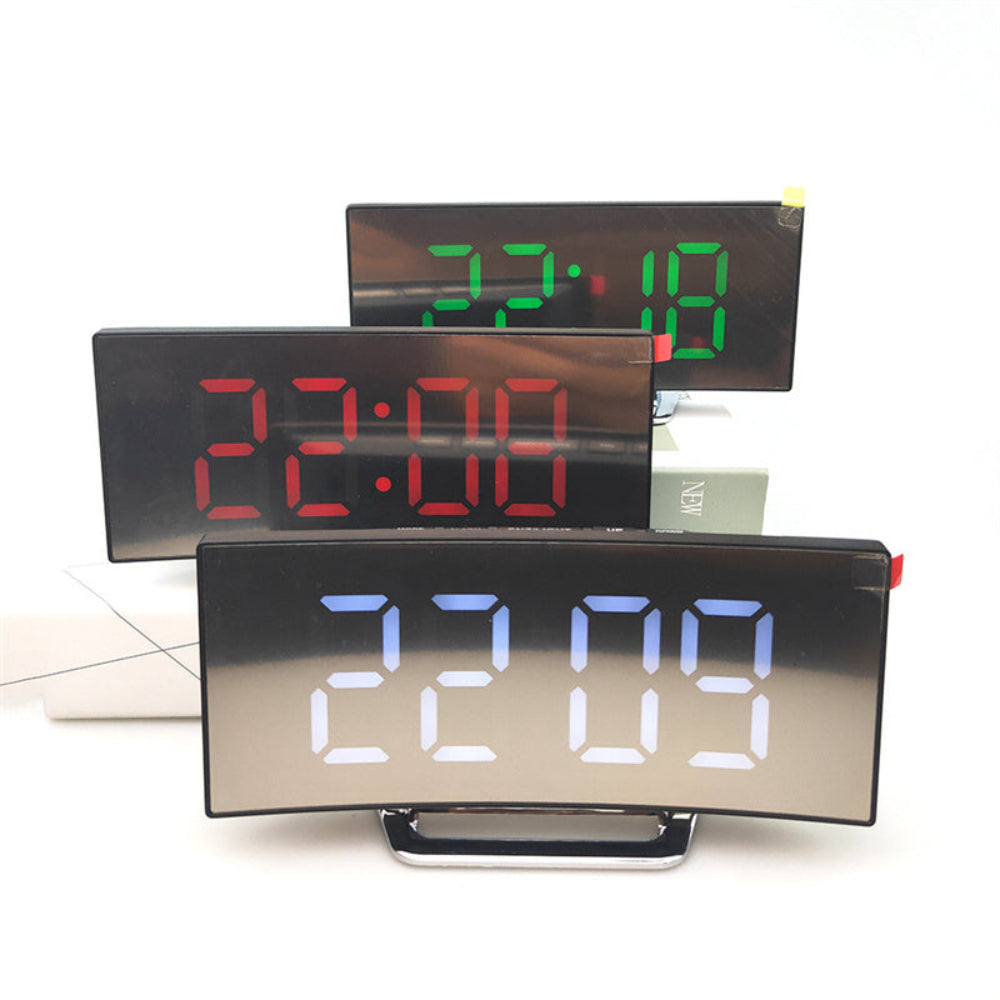 CircaGlow - Digitaler Wecker mit gebogenem Bildschirm