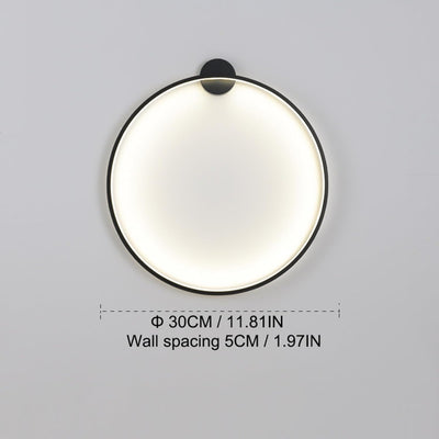 CircaRay - Schlanke LED-Wandleuchte