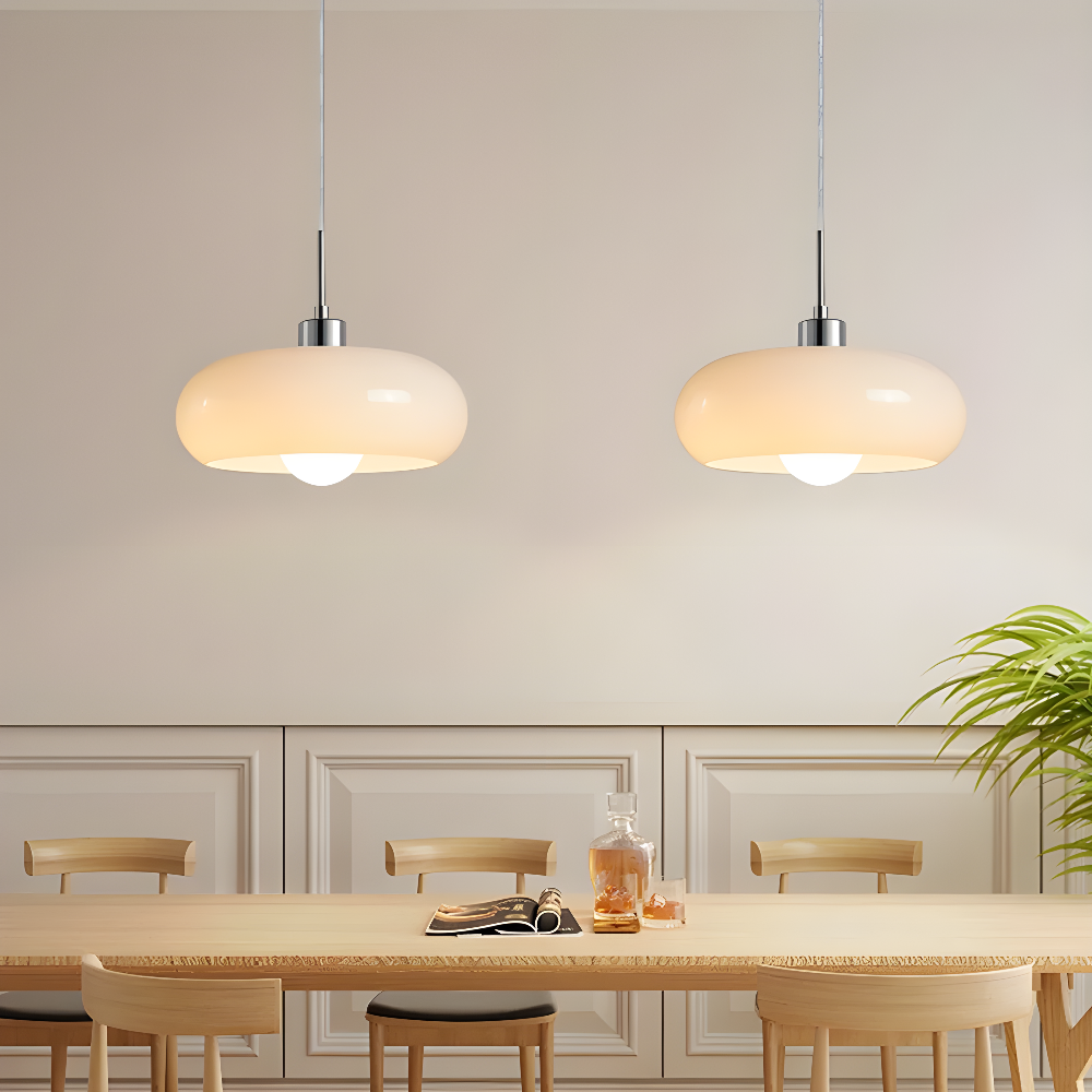 ClaraLume - LED-Pendelleuchte aus nordischem Glas