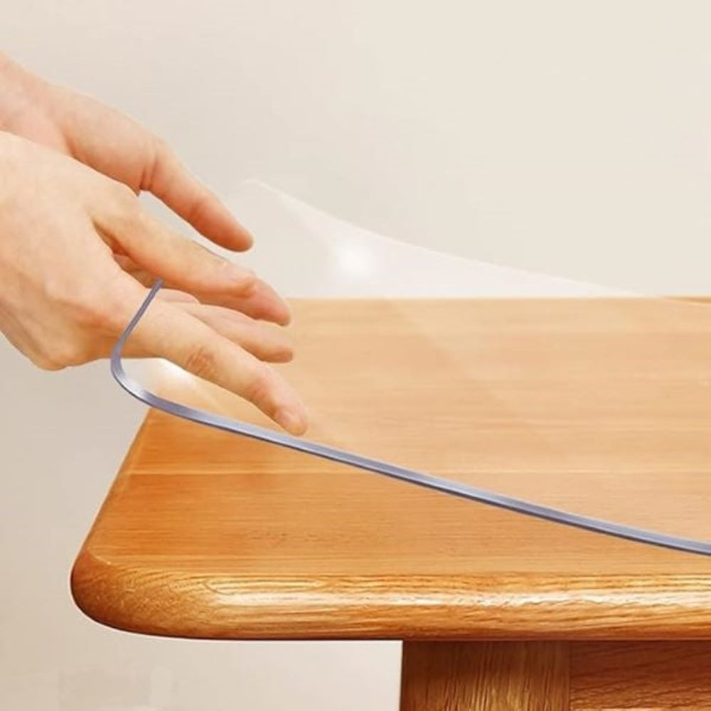 Cleartiva - Transparenter PVC-Tischschutz