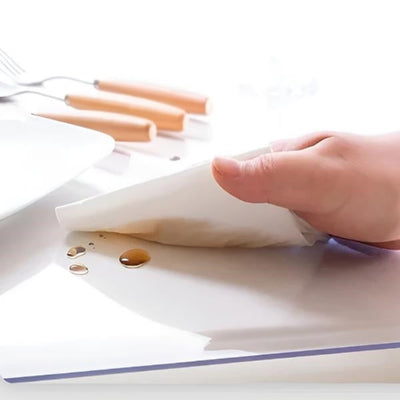 Cleartiva - Transparenter PVC-Tischschutz