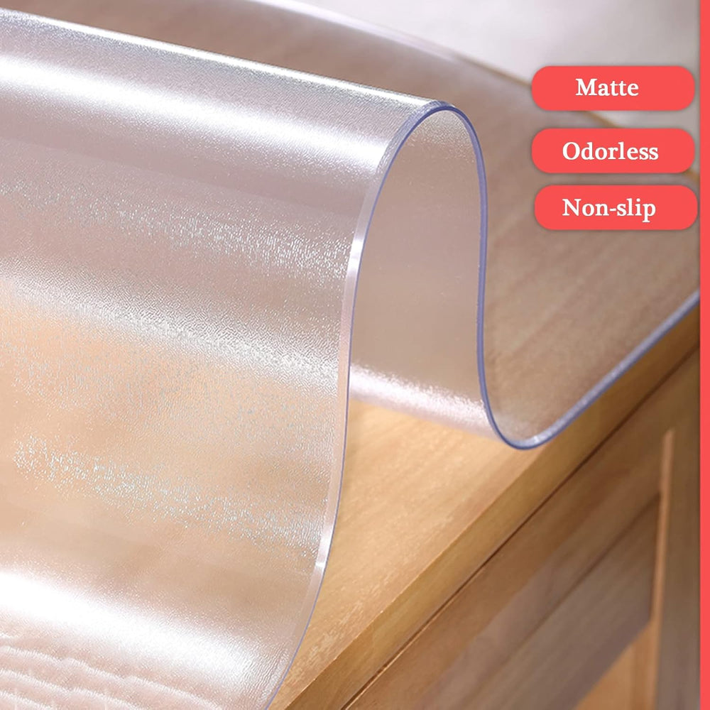 Cleartiva - Transparenter PVC-Tischschutz