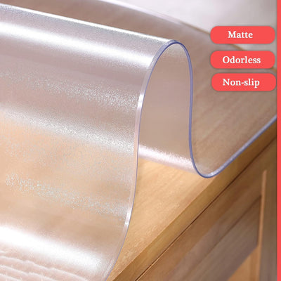 Cleartiva - Transparenter PVC-Tischschutz