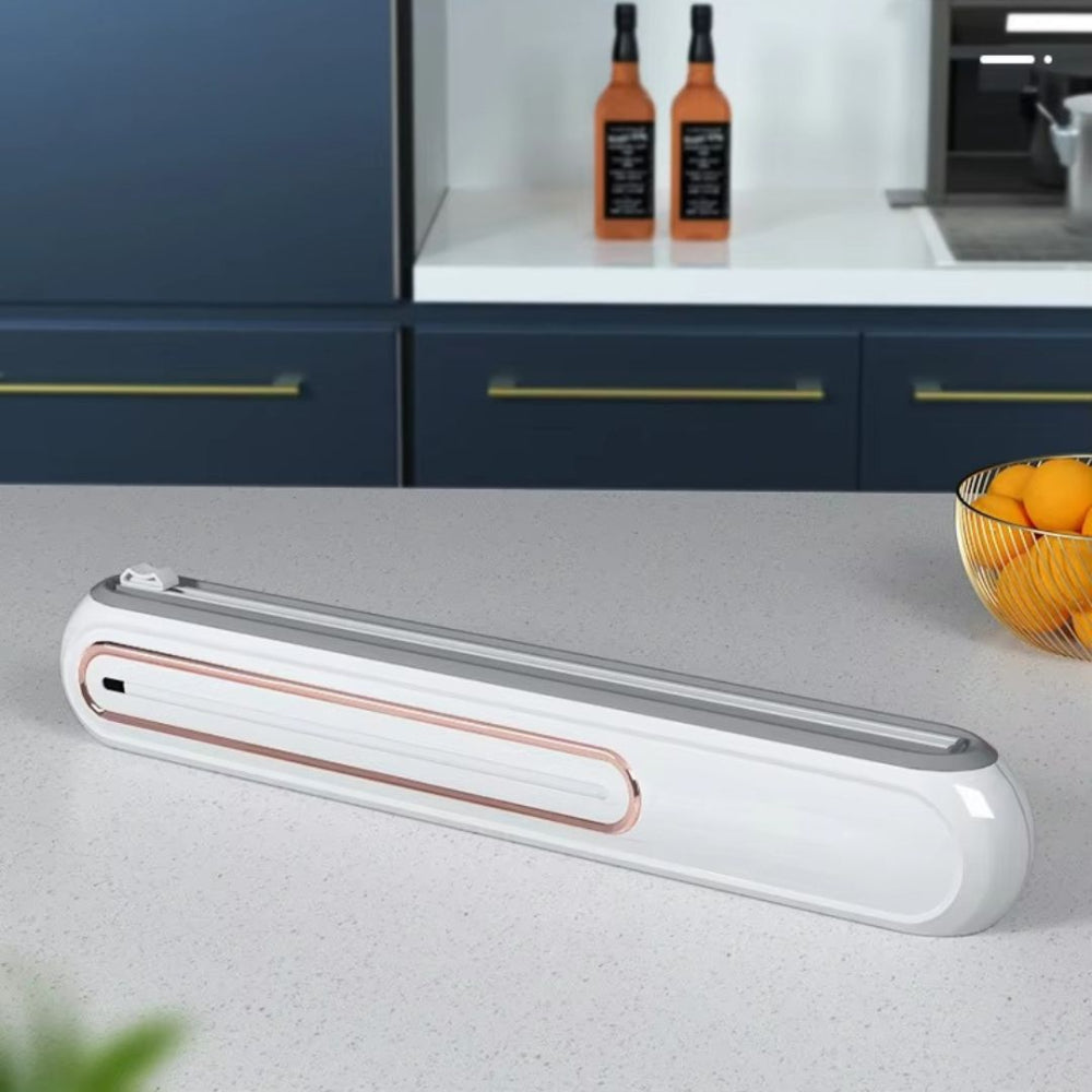 ClingMate - Magnetischer Spender für Frischhaltefolie mit integriertem Schneidegerät