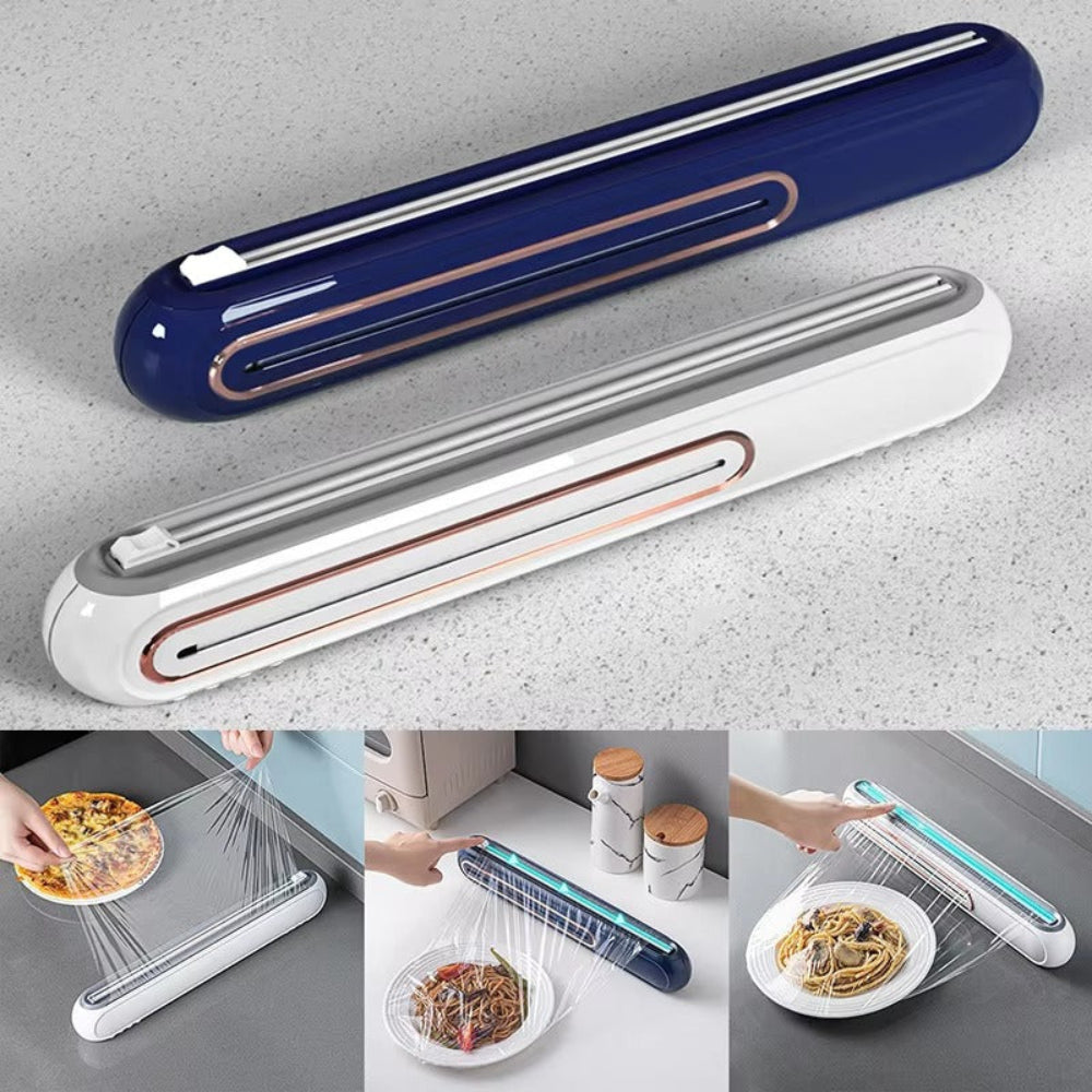 ClingMate - Magnetischer Spender für Frischhaltefolie mit integriertem Schneidegerät