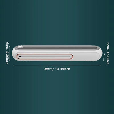 ClingMate - Magnetischer Spender für Frischhaltefolie mit integriertem Schneidegerät