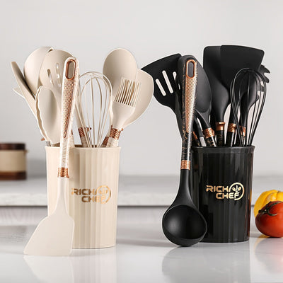 Cookevo - Premium-Silikon-Küchenutensilien-Set