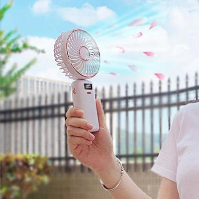 CoolBreeze Mini - Tragbarer, wiederaufladbarer Taschenventilator