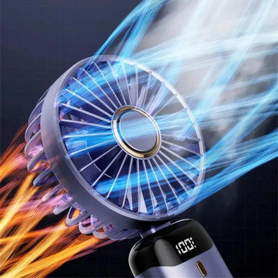 CoolBreeze Mini - Tragbarer, wiederaufladbarer Taschenventilator