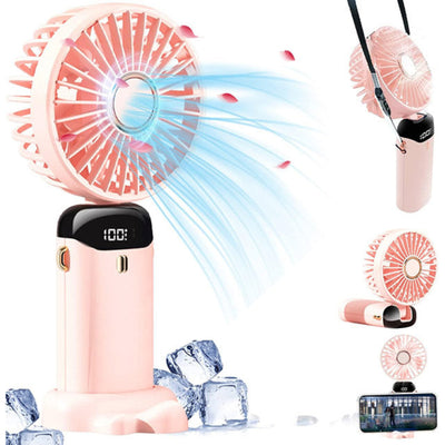 CoolBreeze Mini - Tragbarer, wiederaufladbarer Taschenventilator