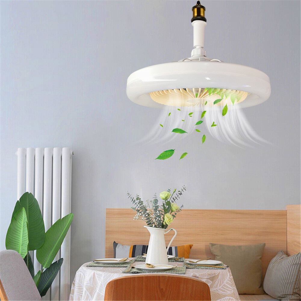 Cool Breeze - Dimmbare Deckenventilatorleuchte mit Fernbedienung