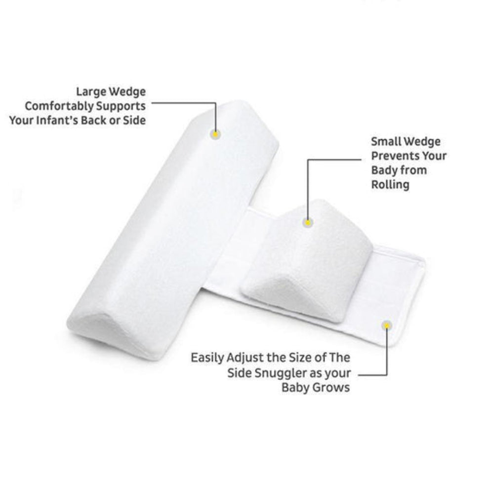 Cudlo - Verstellbares Anti-Roll-Baby-Kissen