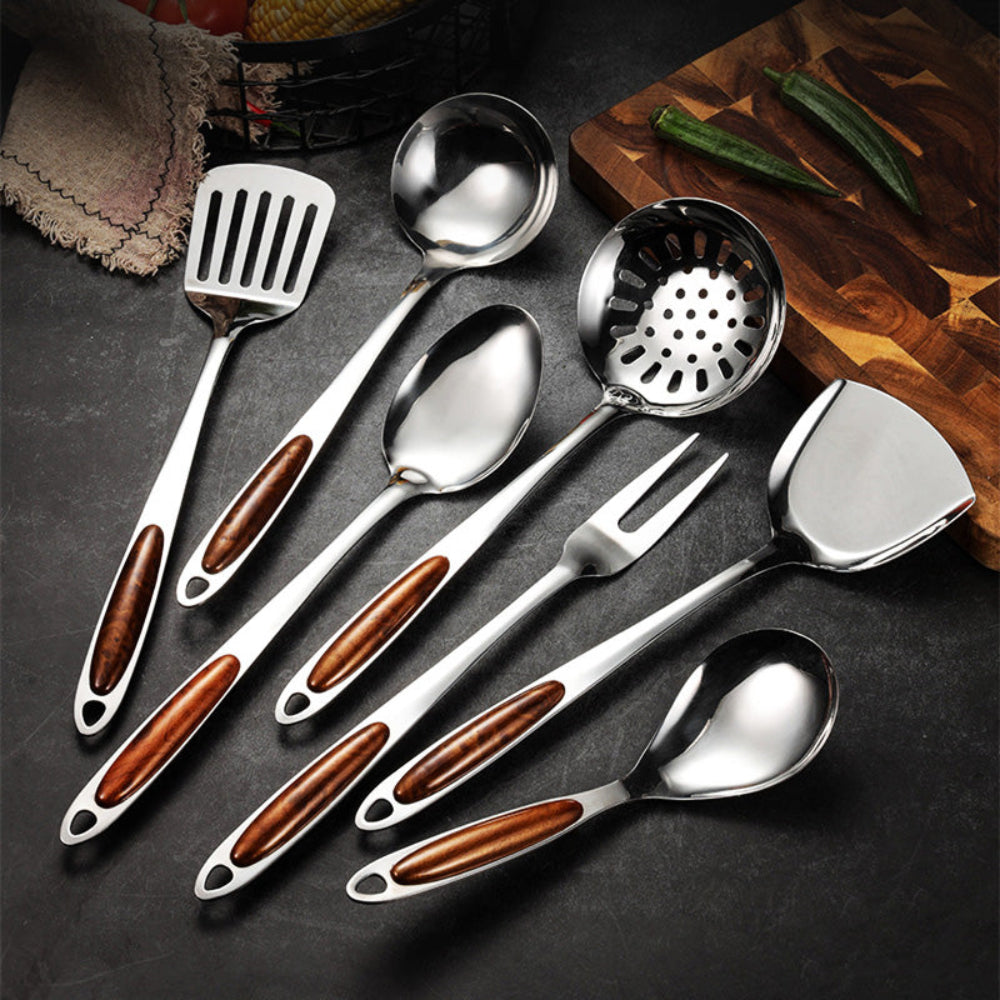CulinaPro - Premium-Edelstahl-Küchenutensilien-Set
