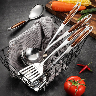 CulinaPro - Premium-Edelstahl-Küchenutensilien-Set