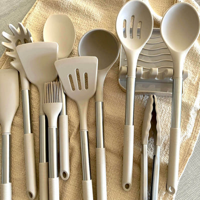 Culinairé - 12-teiliges Silikon-Küchenutensilien-Set