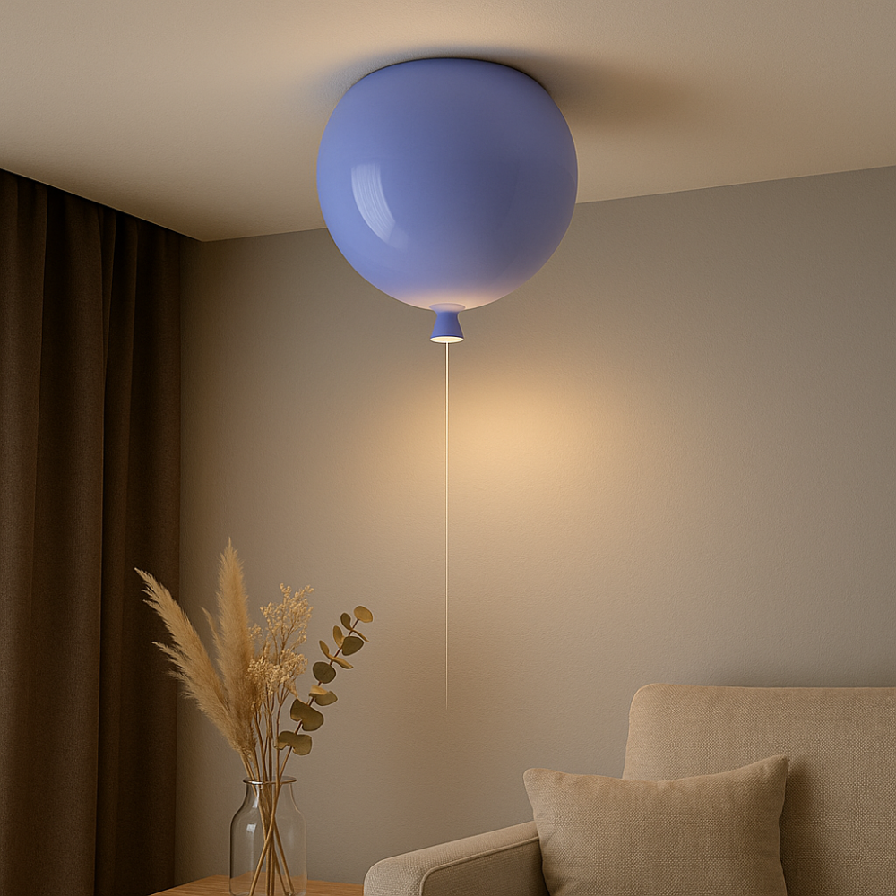 Deckenleuchte in Ballonform - Modernes Licht für stilvolle Räume