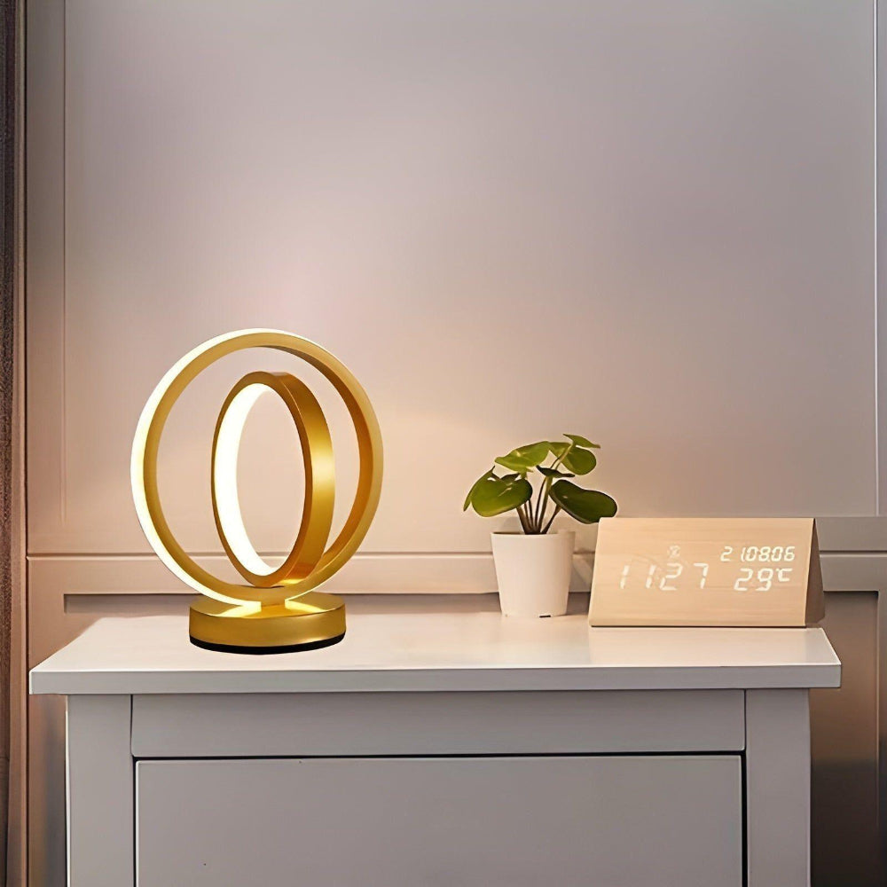 Deskora - Moderne LED-Tischleuchte aus Metall