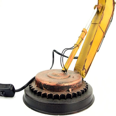 DiggerGlow - Einzigartige LED-Bagger-Tischleuchte mit kreativem Design