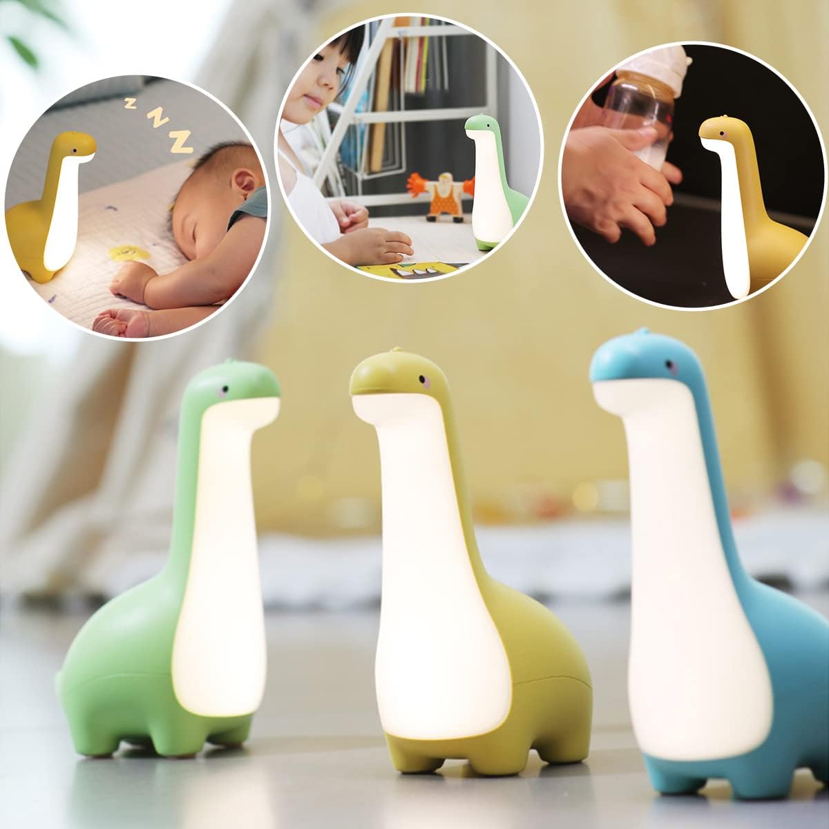 DinoSnug – Sanftes Glühen Dinosaurier Nachtlicht