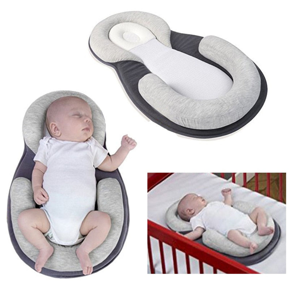 DreamNest - Weiche Babyliege für Neugeborene
