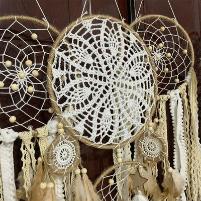 DreamWeave - Boho Wandbehang & Traumfänger Set