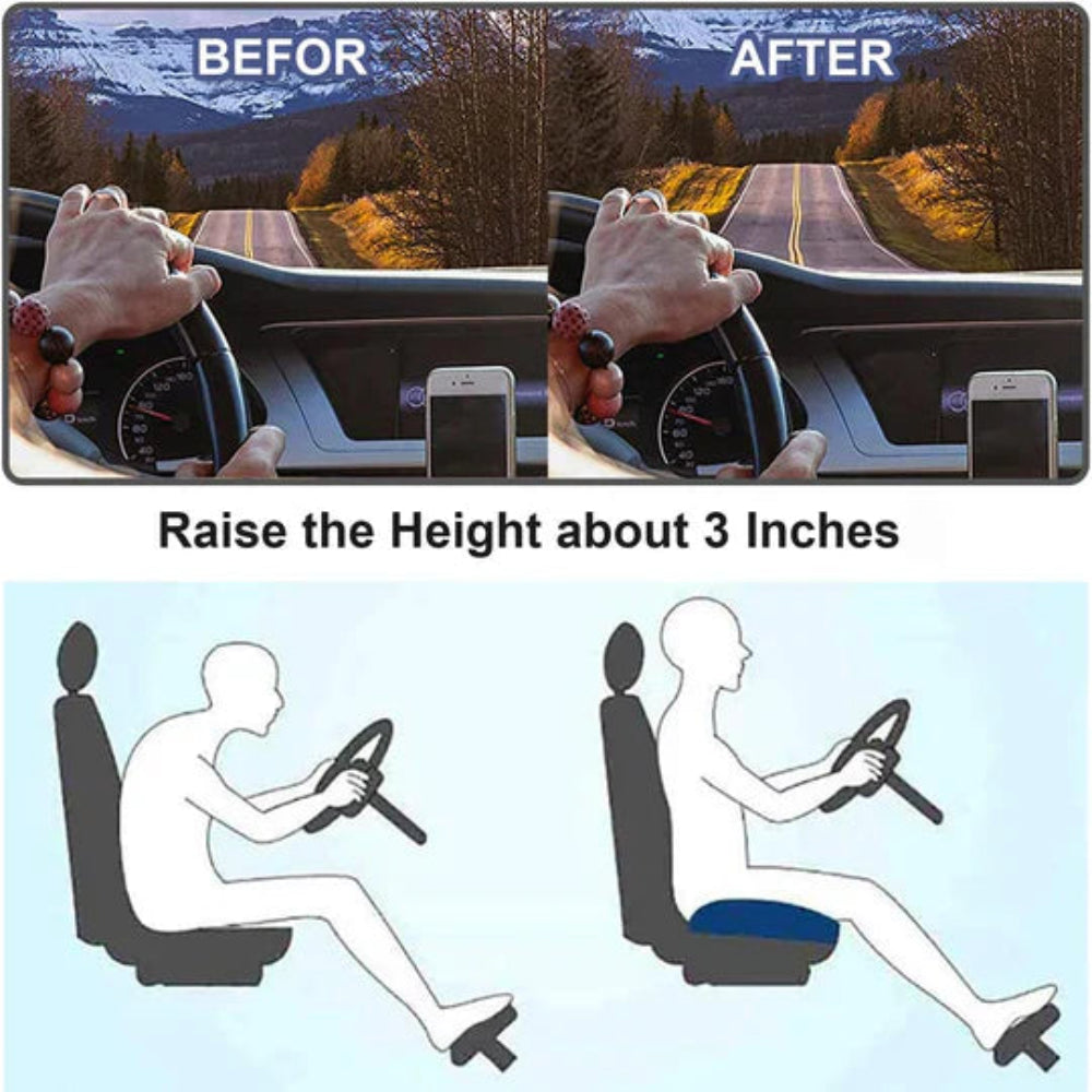 DriveLift - Ergonomische Autositzerhöhung für Erwachsene