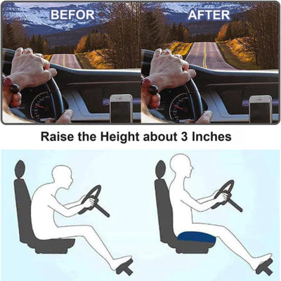 DriveLift - Ergonomische Autositzerhöhung für Erwachsene