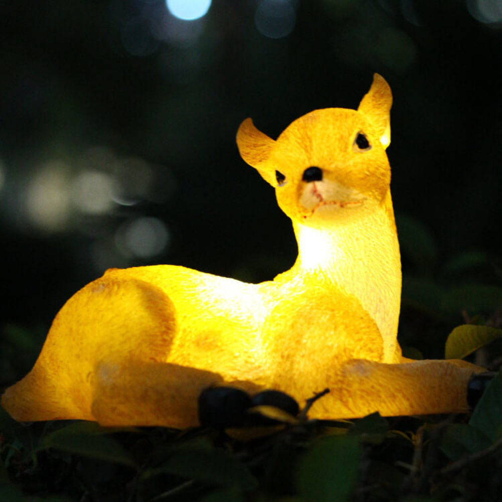EcoGlow - Solar-LED-Gartenleuchte in Tierform