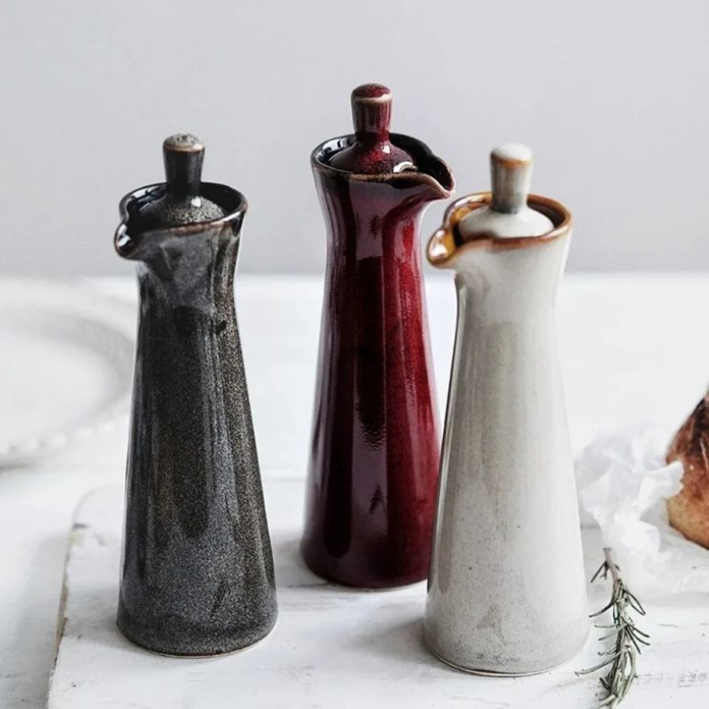 EcoPour - Eleganter Ölspender aus Glas