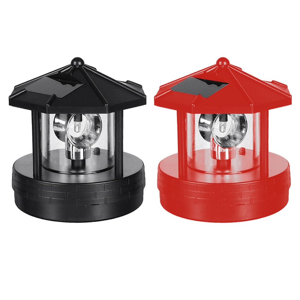 EdenGlow - Solar LED-Leuchtturmlampe mit 360° Drehung