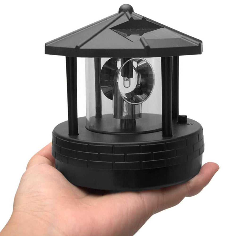 EdenGlow - Solar LED-Leuchtturmlampe mit 360° Drehung