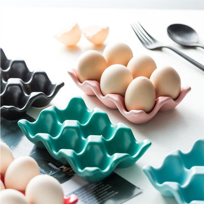 Eggora - Eleganter Eierhalter aus Keramik