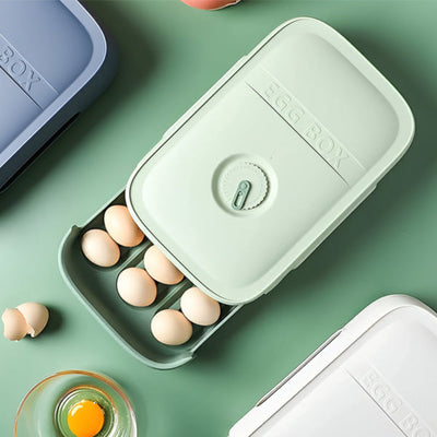 Eggvera - Stapelbare Eieraufbewahrungsbox