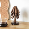 Elegantes Untersetzer-Set aus Holz - Premium-Holzständer für Töpfe und Tassen
