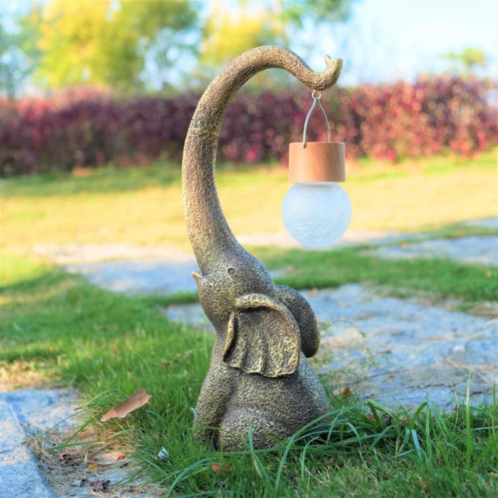 Elelux - Solar Elefantenlampe für Garten & Terrasse