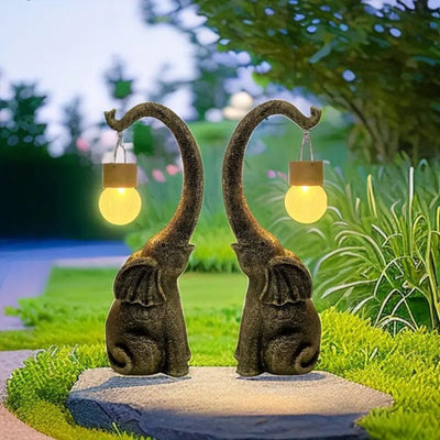 Elelux - Solar Elefantenlampe für Garten & Terrasse