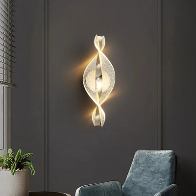 Elysian LED-Wandleuchte - Luxuriöses Acryldesign für moderne Räume