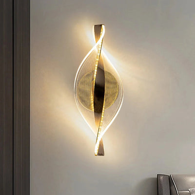 Elysian LED-Wandleuchte - Luxuriöses Acryldesign für moderne Räume