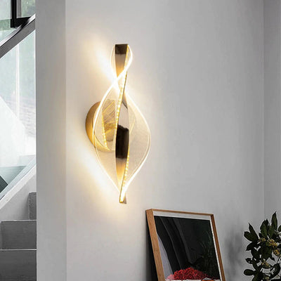 Elysian LED-Wandleuchte - Luxuriöses Acryldesign für moderne Räume