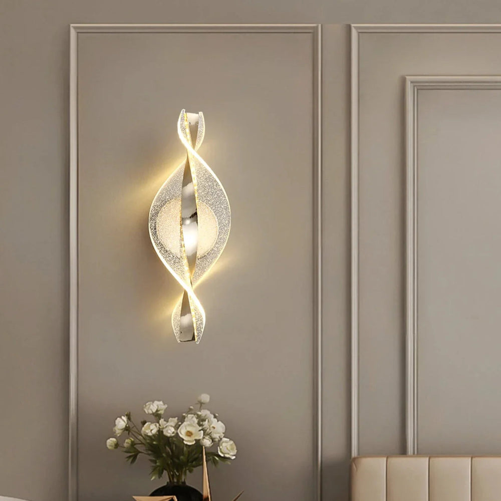 Elysian LED-Wandleuchte - Luxuriöses Acryldesign für moderne Räume