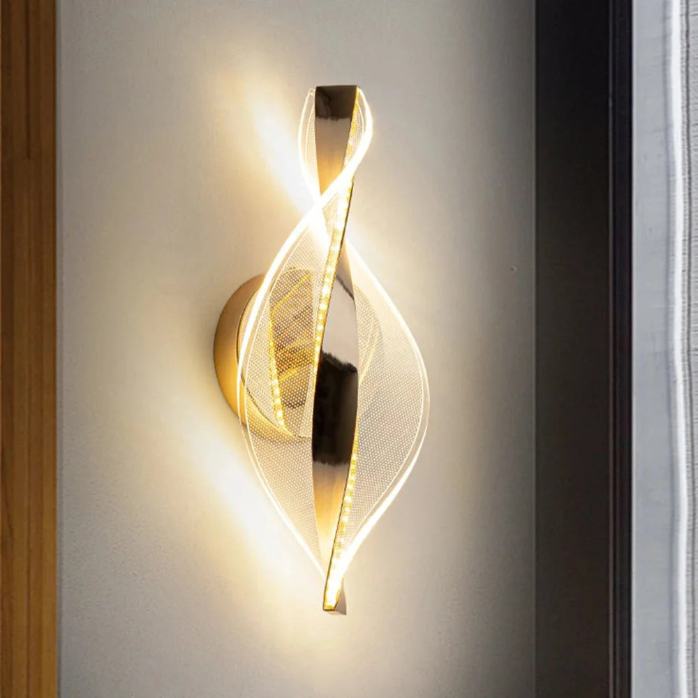 Elysian LED-Wandleuchte - Luxuriöses Acryldesign für moderne Räume