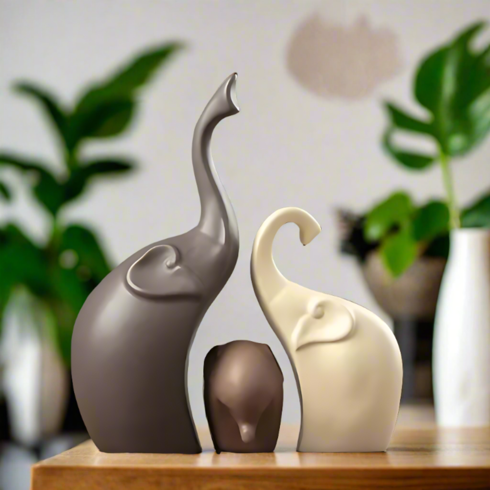 Embrasia - Elefantenfamilie Figurenset