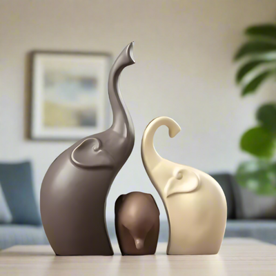 Embrasia - Elefantenfamilie Figurenset