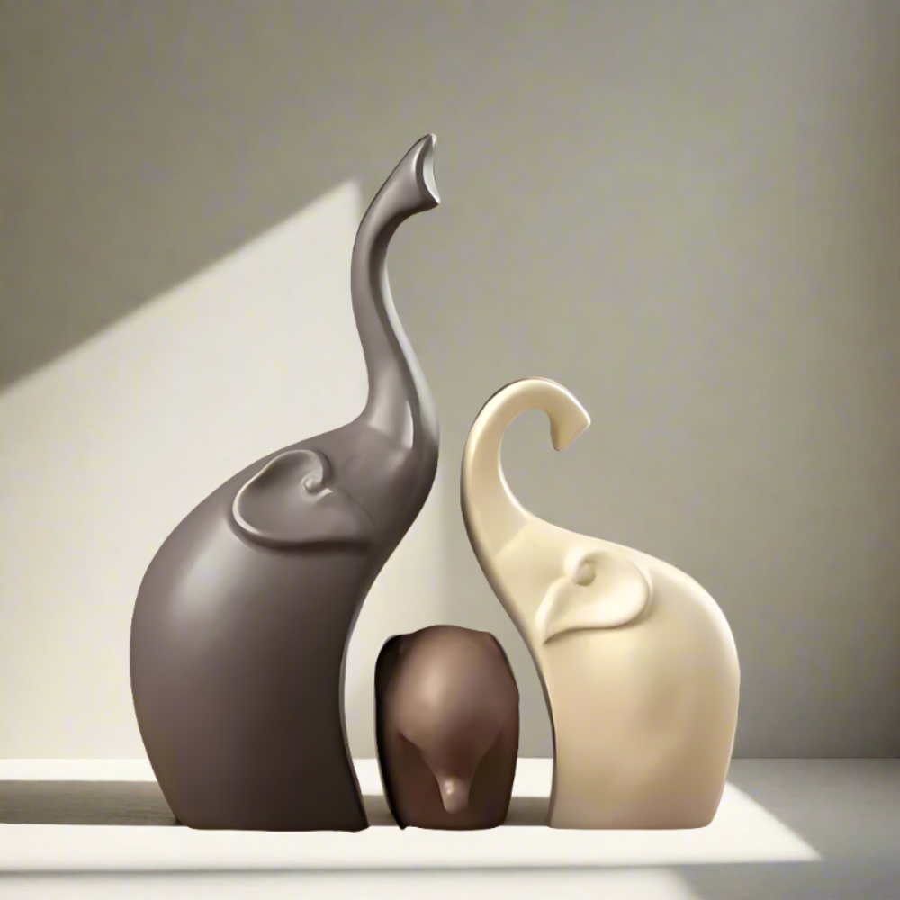 Embrasia - Elefantenfamilie Figurenset
