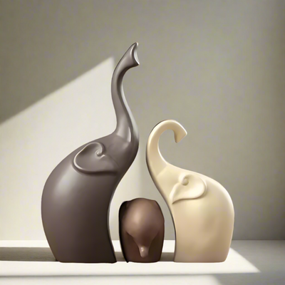 Embrasia - Elefantenfamilie Figurenset