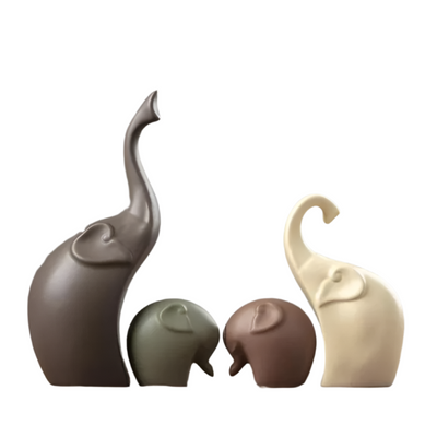 Embrasia - Elefantenfamilie Figurenset