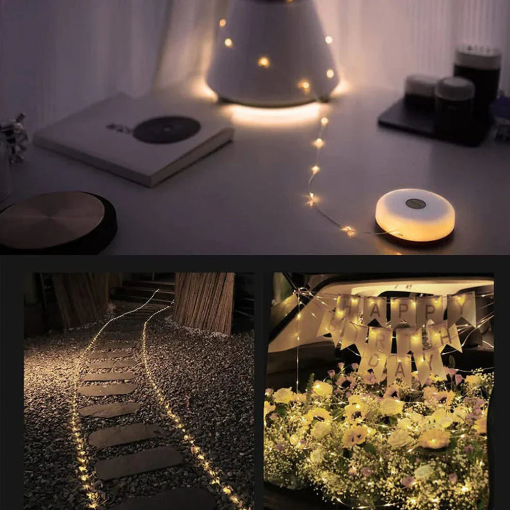 FairyGlow - Tragbare LED-Lichterkette