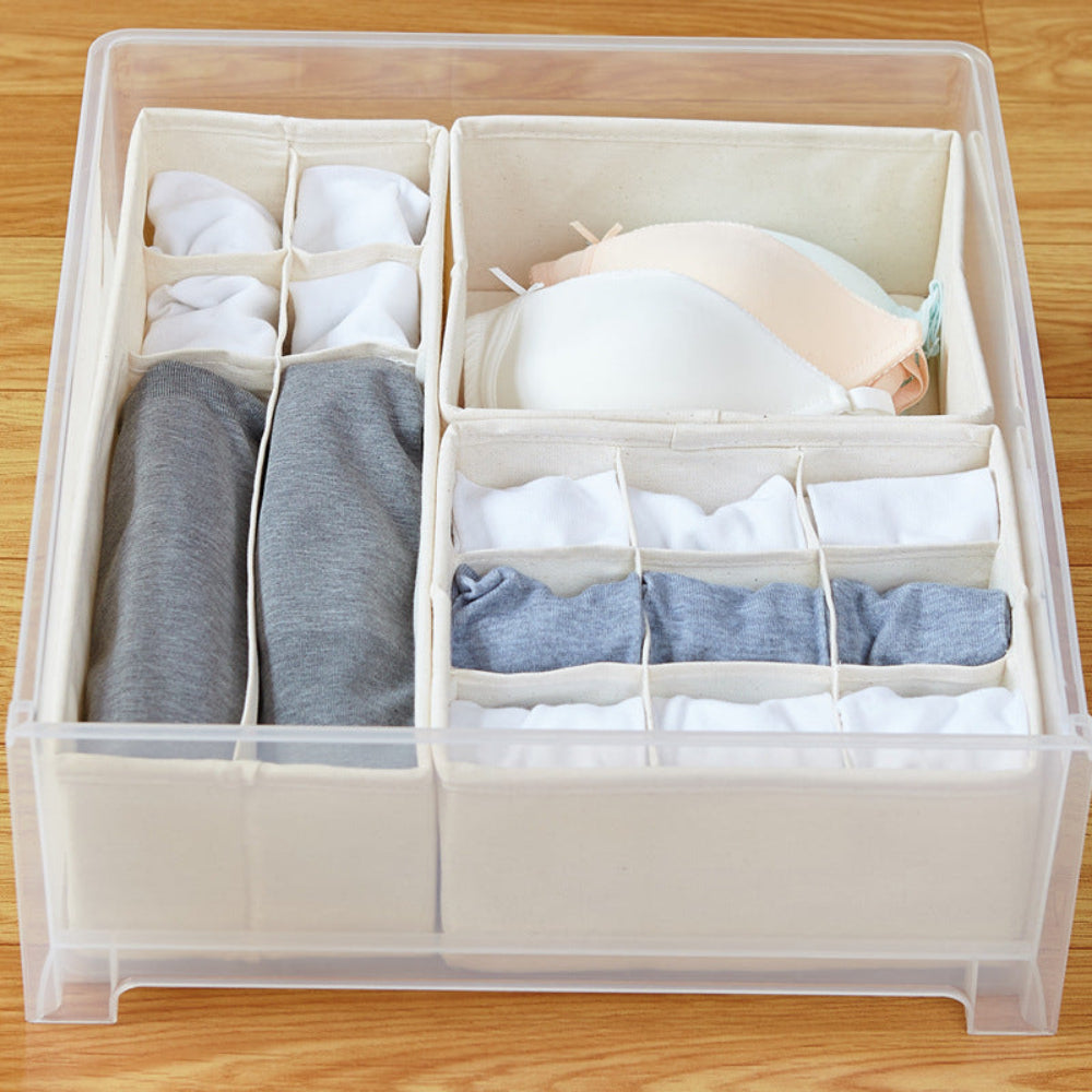 FoldMate - Faltbare Kleidungsbox mit Fächern