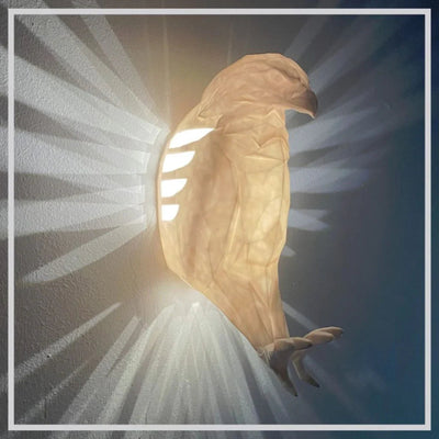 FeatherGlow - Eagle & Owl Wand-Nachtlicht für Kinder