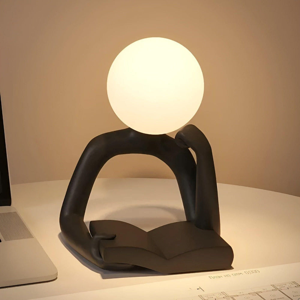 Figuralux - Abstrakte Skulptur LED-Tischlampe